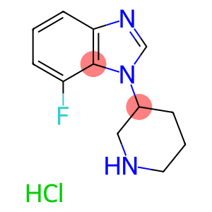 3-(7-FLUORO-1-BENZOIMIDAZO) PIPERIDINE HCL