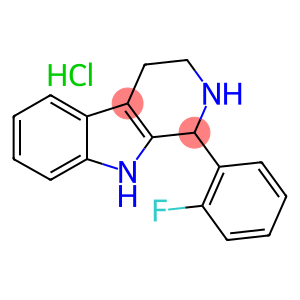 1-(2-FLUOROPHENYL)-2,3,4,9-TETRAHYDRO-1H-BETA-CARBOLINE HYDROCHLORIDE