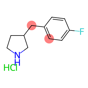 3-(4-氟苄基)吡咯烷盐酸盐