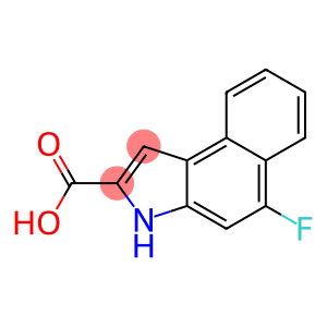 5-FLUORO-3H-BENZO[E]INDOLE-2-CARBOXYLIC ACID