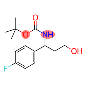 [1-(4-FLUORO-PHENYL)-3-HYDROXY-PROPYL]-CARBAMIC ACID TERT-BUTYL ESTER