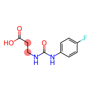 3-(([(4-FLUOROPHENYL)AMINO]CARBONYL)AMINO)PROPANOIC ACID