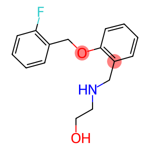 2-((2-((2-FLUOROBENZYL)OXY)BENZYL)AMINO)ETHANOL