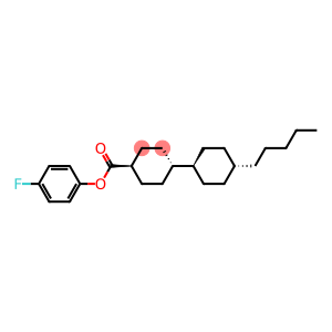 4-fluorophenyl trans-4-(trans-4-pentylcyclohexyl)cyclohexanecarboxylate