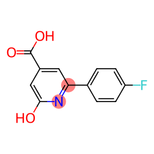 2-(4-FLUOROPHENYL)-6-HYDROXYPYRIDINE-4-CARBOXYLIC ACID