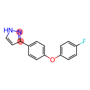 3-[4-(4-Fluorophenoxy)phenyl]-1H-pyrazole