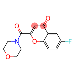 6-FLUORO-2-(MORPHOLIN-4-YLCARBONYL)-4H-CHROMEN-4-ONE