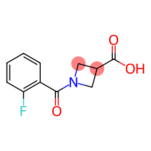 1-(2-fluorobenzoyl)-3-azetanecarboxylic acid