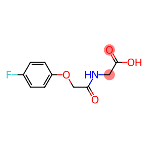 2-{[2-(4-fluorophenoxy)acetyl]amino}acetic acid