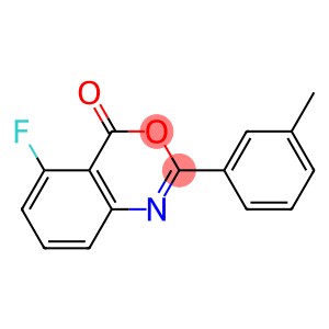 5-fluoro-2-(3-methylphenyl)-4H-3,1-benzoxazin-4-one