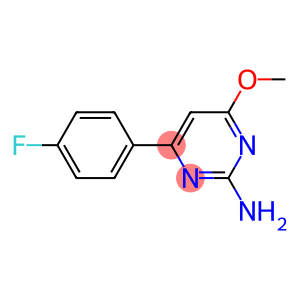 4-(4-fluorophenyl)-6-methoxypyrimidin-2-amine