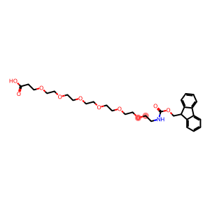 1-(9-Fluorenylmethyloxycarbonyl)amino-3,6,9,12,15,18-hexaoxahenicosan-21-oic acid