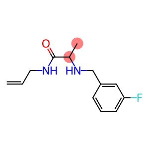 2-{[(3-fluorophenyl)methyl]amino}-N-(prop-2-en-1-yl)propanamide