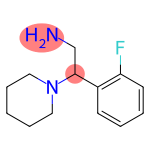 2-(2-fluorophenyl)-2-(piperidin-1-yl)ethan-1-amine