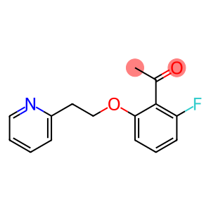 1-{2-fluoro-6-[2-(pyridin-2-yl)ethoxy]phenyl}ethan-1-one