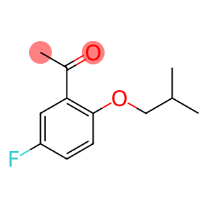 1-[5-fluoro-2-(2-methylpropoxy)phenyl]ethan-1-one