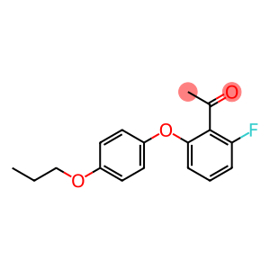 1-[2-fluoro-6-(4-propoxyphenoxy)phenyl]ethan-1-one