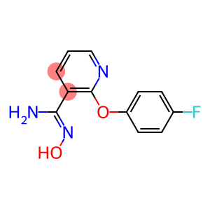 2-(4-fluorophenoxy)-N'-hydroxypyridine-3-carboximidamide