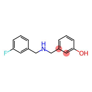 3-({[(3-fluorophenyl)methyl]amino}methyl)phenol