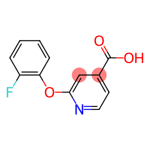 2-(2-fluorophenoxy)pyridine-4-carboxylic acid