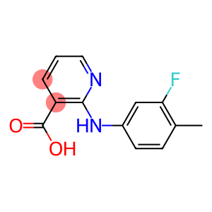 2-[(3-fluoro-4-methylphenyl)amino]pyridine-3-carboxylic acid