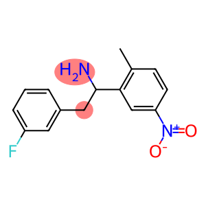 2-(3-fluorophenyl)-1-(2-methyl-5-nitrophenyl)ethan-1-amine