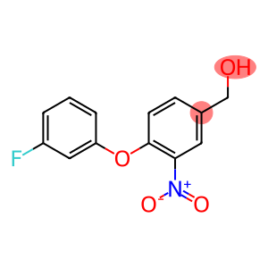 [4-(3-fluorophenoxy)-3-nitrophenyl]methanol