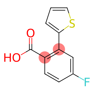 4-fluoro-2-thien-2-ylbenzoic acid