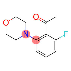 1-[2-fluoro-6-(morpholin-4-yl)phenyl]ethan-1-one