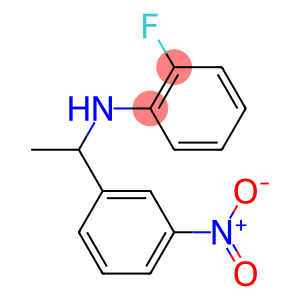 2-fluoro-N-[1-(3-nitrophenyl)ethyl]aniline