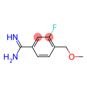 3-fluoro-4-(methoxymethyl)benzenecarboximidamide