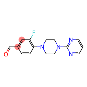 3-fluoro-4-[4-(pyrimidin-2-yl)piperazin-1-yl]benzaldehyde