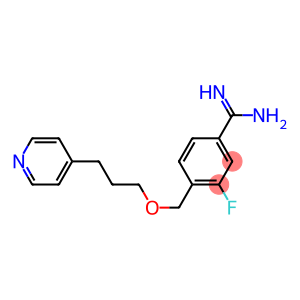 3-fluoro-4-{[3-(pyridin-4-yl)propoxy]methyl}benzene-1-carboximidamide