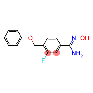 3-fluoro-N'-hydroxy-4-(phenoxymethyl)benzenecarboximidamide