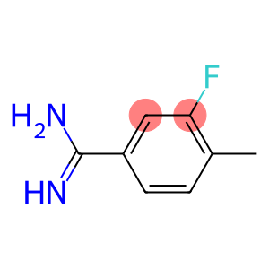 3-fluoro-4-methylbenzenecarboximidamide