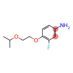 3-fluoro-4-[2-(propan-2-yloxy)ethoxy]aniline