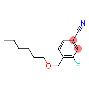 3-fluoro-4-[(hexyloxy)methyl]benzonitrile