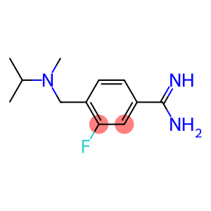 3-fluoro-4-{[isopropyl(methyl)amino]methyl}benzenecarboximidamide