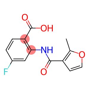 4-fluoro-2-[(2-methyl-3-furoyl)amino]benzoic acid