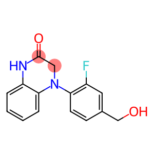 4-[2-fluoro-4-(hydroxymethyl)phenyl]-1,2,3,4-tetrahydroquinoxalin-2-one