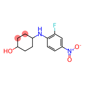 4-[(2-fluoro-4-nitrophenyl)amino]cyclohexan-1-ol