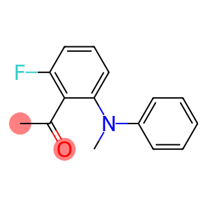 1-{2-fluoro-6-[methyl(phenyl)amino]phenyl}ethan-1-one