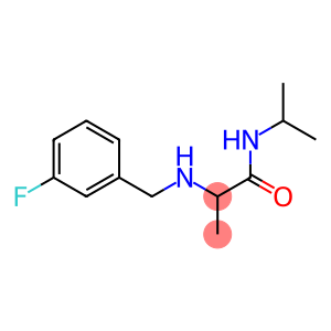 2-{[(3-fluorophenyl)methyl]amino}-N-(propan-2-yl)propanamide