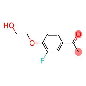 1-[3-fluoro-4-(2-hydroxyethoxy)phenyl]ethan-1-one