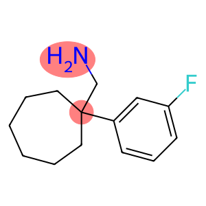 [1-(3-fluorophenyl)cycloheptyl]methanamine