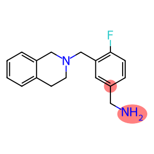 [4-fluoro-3-(1,2,3,4-tetrahydroisoquinolin-2-ylmethyl)phenyl]methanamine