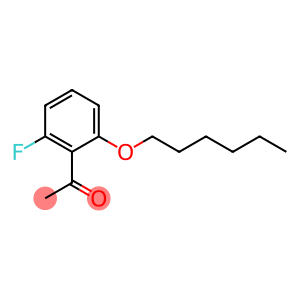 1-[2-fluoro-6-(hexyloxy)phenyl]ethan-1-one