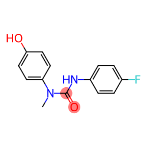 1-(4-fluorophenyl)-3-(4-hydroxyphenyl)-3-methylurea