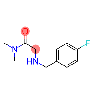 2-{[(4-fluorophenyl)methyl]amino}-N,N-dimethylacetamide