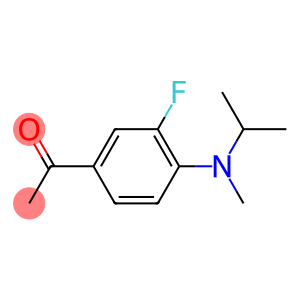 1-{3-fluoro-4-[methyl(propan-2-yl)amino]phenyl}ethan-1-one
